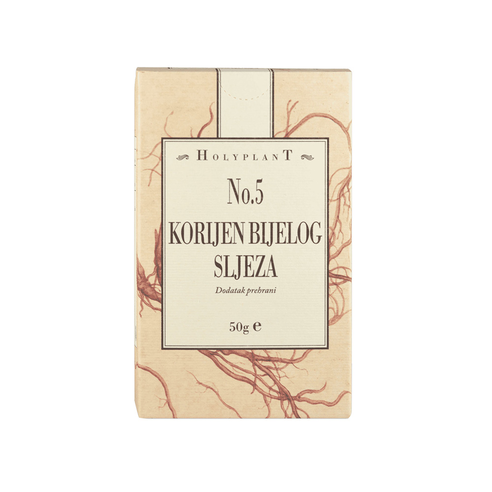 HOLYPLANT ČAJ SLJEZOV KORIJEN 50 G HOLYPLANT ČAJ SLJEZOV KORIJEN 50 G
