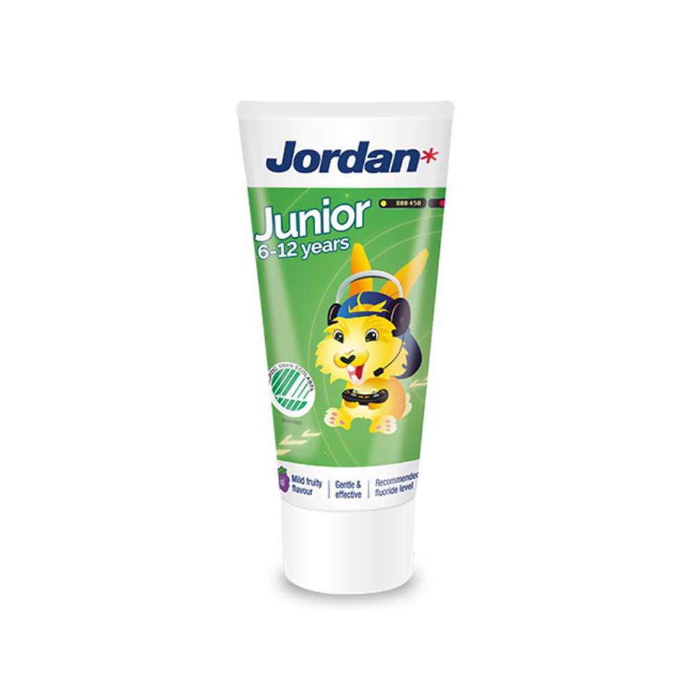 JORDAN JUNIOR ZUBNA PASTA 6 12 GOD 50 ML JORDAN JUNIOR ZUBNA PASTA 6 12 GOD 50 ML