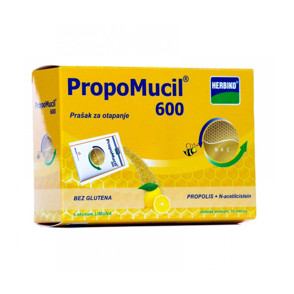 PROPOMUCIL PLV 10 X 600 MG PROPOMUCIL PLV 10 X 600 MG