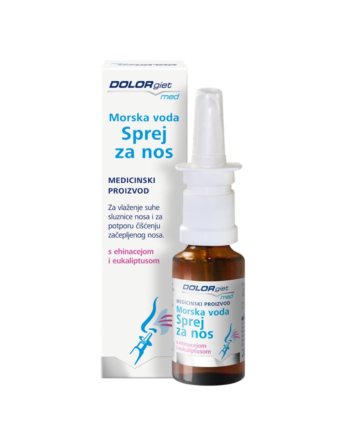 dolorgiet med sprej za nos s ehinacejom i eukaliptusom 20 ml dolorgiet med sprej za nos s ehinacejom i eukaliptusom 20 ml