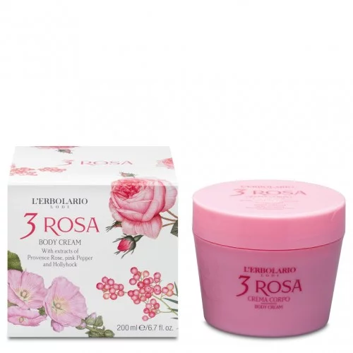 lerbolario 3 rosa krema za tijelo 200 ml lerbolario 3 rosa krema za tijelo 200 ml