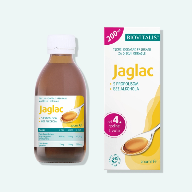 biovitalis jaglac sirup s propolisom 200 ml biovitalis jaglac sirup s propolisom 200 ml